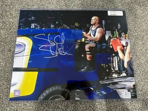 STONE COLD STEVE AUSTIN Autographed SIGNED WWE 16x20 Photo Fanatics COA Zamboni - Picture 1 of 3