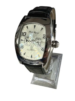 Reloj Cronógrafo Cuarzo Raro Único De Colección Charles Raymond Resistente al Agua Foto 1 de 4