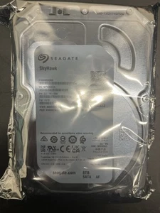 Seagate 8TB Sky Hawk ST8000VX009 SATA Hard Drive 6Gb/s 256MB Cache New Sealed - Photo 1/1