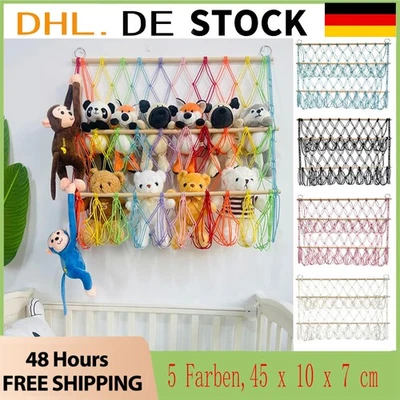 GARVEE Kuscheltier Hängematte, Aufbewahrung Kuscheltier, Netz für Kuscheltiere Hängend