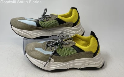 Topshop Mujer Ciara Multicolor Parte Superior Baja Con Cordones Zapatillas para Correr Zapatos Talla 9 Foto 1 de 4