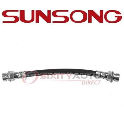 Sunsong Rear Center Brake Hydraulic Hose for 1939-1948 Ford Deluxe - Hoses vz Foto 1 de 4