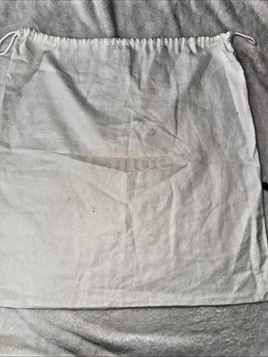 XXL 尺寸 Chloe 抽绳防尘袋 尺寸 28x23 — 第 1/4 张图片