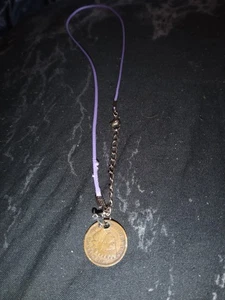 Collana penny testa di indiano - Foto 1 di 2
