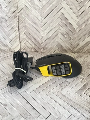 Corsair Gaming Scimitar Pro RGB Wired USB Mouse CH-9304011 FOR PARTS - Image 1 of 4