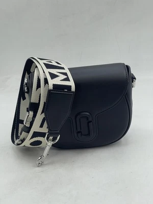 Marc Jacobs Women's The J Marc Small Saddle Bag Black Leather - Image 1 of 4