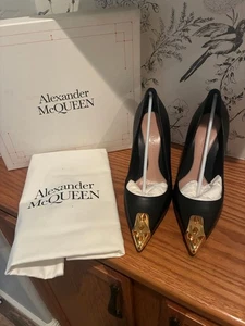 Alexander McQueen Punk spike heel pumps EU 39.5 - Picture 1 of 6