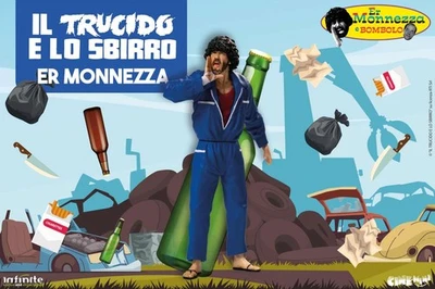 Thomas Milian Er Monnezza e Bombolo il Trucido e lo Sbirro Cinemini PVC Figure - Immagine 1 di 4