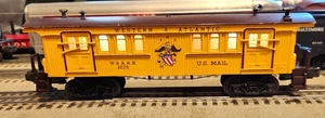 Lionel #1876 W&A.R.R. Western Atlantic Illuminated US Mail Car IN GOOD COND. - Picture 1 of 6
