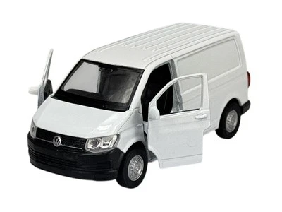 WELLY VW VOLKSWAGEN TRANSPORTER T6 VAN WHITE 1:34-1:39 1/34 DIE CAST METAL MODEL - Image 1 of 4