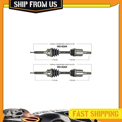 2x Eje CV delantero izquierdo delantero derecho TrakMotive para Isuzu Trooper 1995-2002 Foto 1 de 3