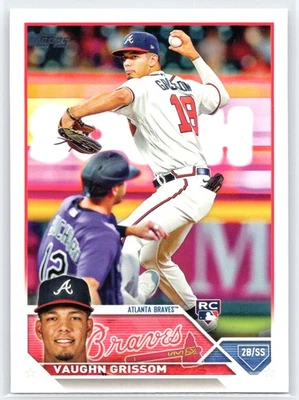 2023 Topps #275 Vaughn Grissom Atlanta Braves Rookie - Image 1 of 2