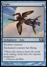 Flight X4 EX/NM M12 MTG Magic Cards Blue Common