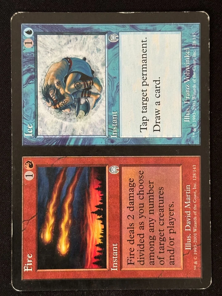 1x MTG Fire Ice - Apocalypse (APC) #128 - Magic the Gathering - Image 1 of 1