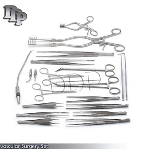 52 Stück Gefäßchirurgie Chirurgische Instrumente Set, DS-1281 - Bild 1 von 3