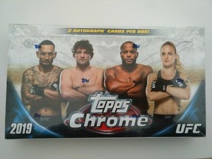 2019 Topps UFC Chrome base set - Pick your cards