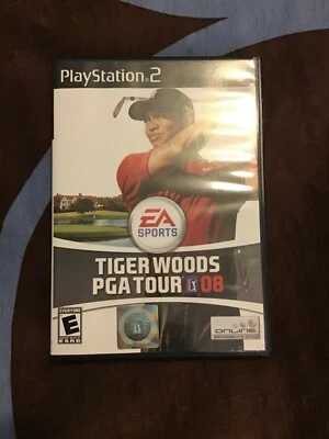 Tiger Woods PGA Tour 08 (Sony PlayStation 2, 2007) ps2 Tested - Image 1 of 4