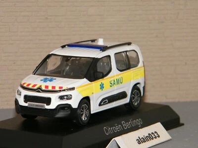 CITROËN Berlingo 2020 SAMU NOREV 1/43 Ref 155769 - Photo 1/4