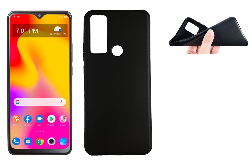 Funda de teléfono delgada para Alcatel TCL 30XL / 30 XL T701DL PIEL TPU  Foto 1 de 1