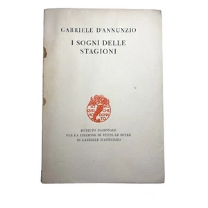 die träume der jahreszeiten gabriele d'annunzio 1931 nummerierte ausgabe z.b. n. 1/2501 - Bild 1 von 12