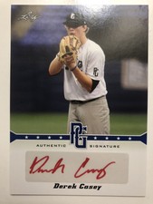 2013 Leaf Perfect Game Autographs RED ink #DC2 Derek Casey  04/25!!