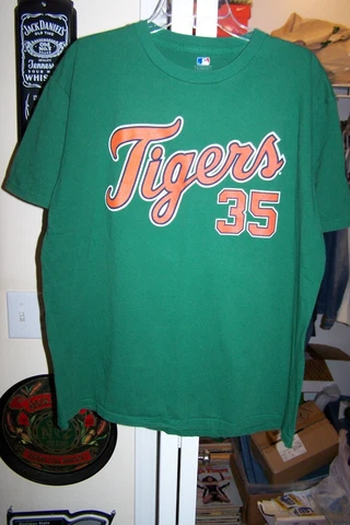 DETROIT TIGERS SHIRT --VERLANDER - XL - VERY GOOD SHAPE Cover