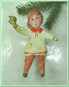Ancien Ornement de Noël en coton Vintage Sapin Xmas Nouvel An 🎄#23325 - Picture 1 of 9