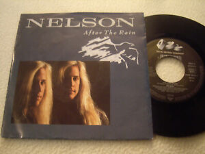 NELSON - After the rain / (It's just) Desire - 7" Single Geffen Records 1991