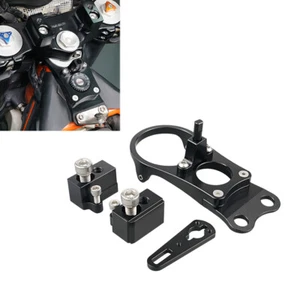 Anodized Steering Damper Mounting Kit for Scotts For KTM 690 Enduro 2012-2018 - Picture 1 of 9