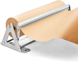 Dispenser e taglierina in rotolo di carta - Forza resistente, congelatore argento 18 - Foto 1 di 6