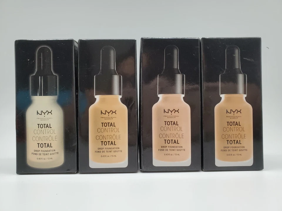 NYX Total Control Drop Foundation TCDF09 Medium Olive Mnp70w