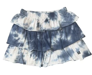 Pixie Lane Girls Tie Dye Tiered Ruffle Mini Skirt Size 8 - Picture 1 of 3