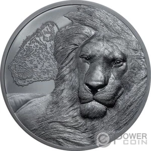 LIONS Growing Up 2 Oz Silver Coin 1500 Shillings Tanzania 2021 - Picture 1 of 6