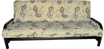 Flower design #12 Full Size Futon Mattress Cover, Protector, Washable Covers - Image 1 of 2