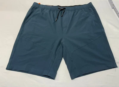 Gerry Men's 4-Way Stretch Lightweight Pull-On Trail Shorts, Blue, XXL NEW - image 1 of 4