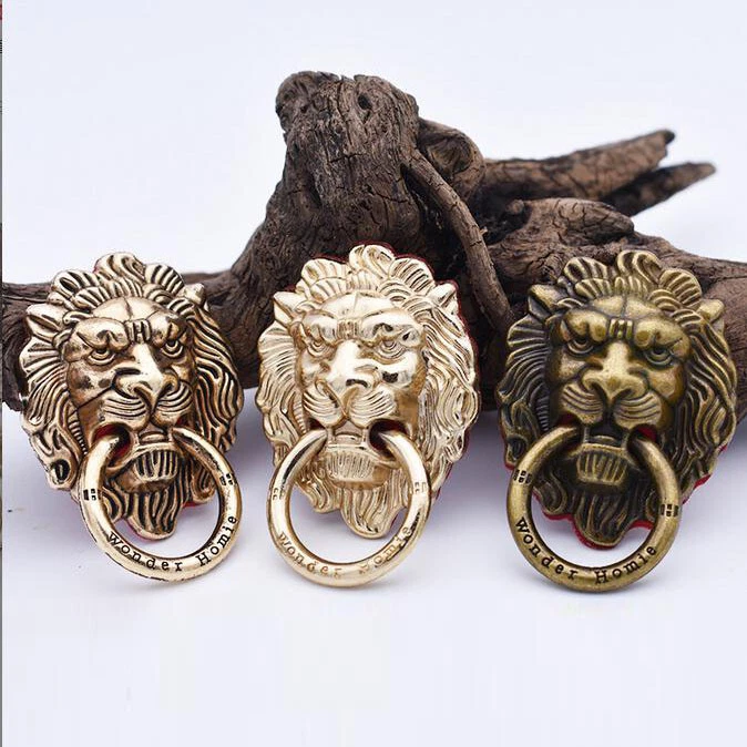 Metal Lion Head Ring Holder Finger Grip For iPhone 14 Pro Max 13 12 11 XR XS MAX - Image 1 of 4