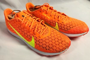 NIKE Zoom Rival XC 5 Spikes Orange Volt CZ1795-801 cross country track Size 10 - Picture 1 of 9