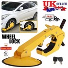 Anti-theft Wheel Clamp Heavy Duty Steel Car Van Safety Lock For Caravan Trailer