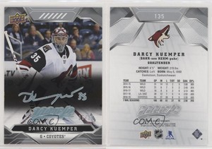 2019-20 Upper Deck MVP Super Script /25 Darcy Kuemper #135