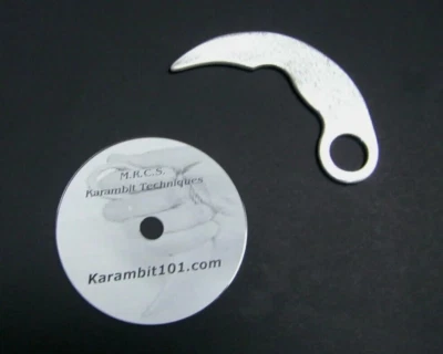 Kalaj Kutter Training Aluminum Karambit Knife Pentjak Silat FMA Techniques DVD - Image 1 of 4