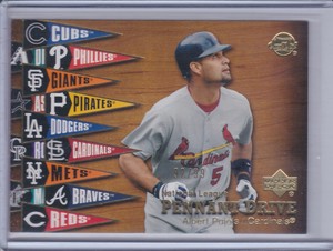 ALBERT PUJOLS 2004 Sweet Spot Wood #92/99 #231  (B8211)