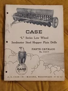 Original CASE Parts Catalog C467 L Series Low Wheel Seedmeter Steel Hopper Plain - Picture 1 of 5