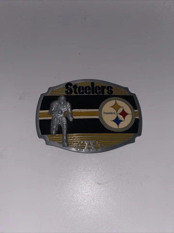 Pittsburgh Steelers Belt Buckle Pants NFL Enamel Cover