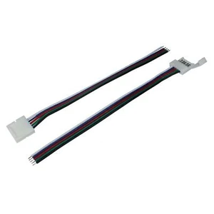 15cm RGBW LED Clip Verbinder mit Kabel für 10mm RGBW LED Streifen 15x5mm - Picture 1 of 1