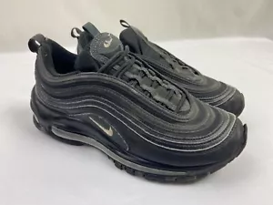 Nike Air Max 97 GS Triple Black 921522 011 taglia 5Y/6,5 donna - Foto 1 di 6