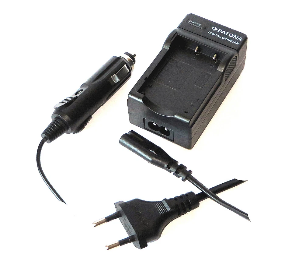 PATONA Ladegerät für Nikon D40 D40x D60 D3000 D5000