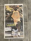 2000 affiche de journal des Los Angeles Lakers.  Shaquille O'Neal.