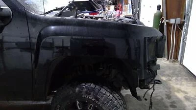 2007 - 2014 Chevy Silverado 2500 Passenger RH Right Black 41U Fender - Image 1 of 4