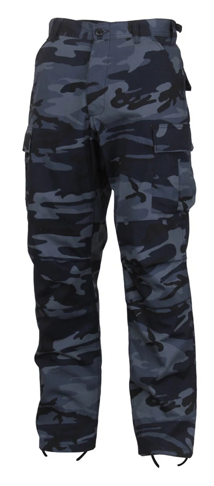 Pantalones tácticos BDU Rothco camuflados - azul medianoche camuflados Foto 1 de 1
