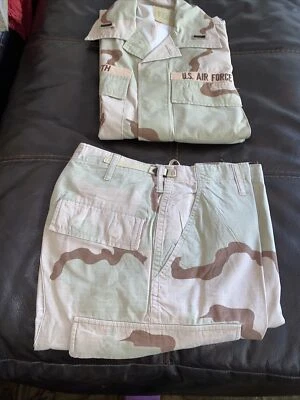Desert Camouflage Uniform  Set. Jacket and Pants. Small Regular - Image 1 of 4